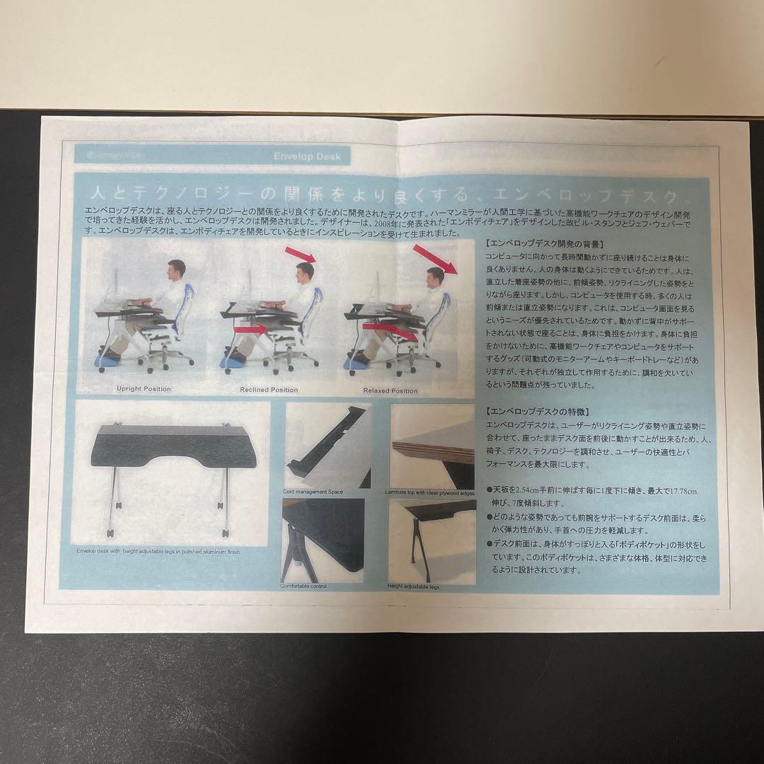 Herman Miller Envelop Desk エンベロップデスク