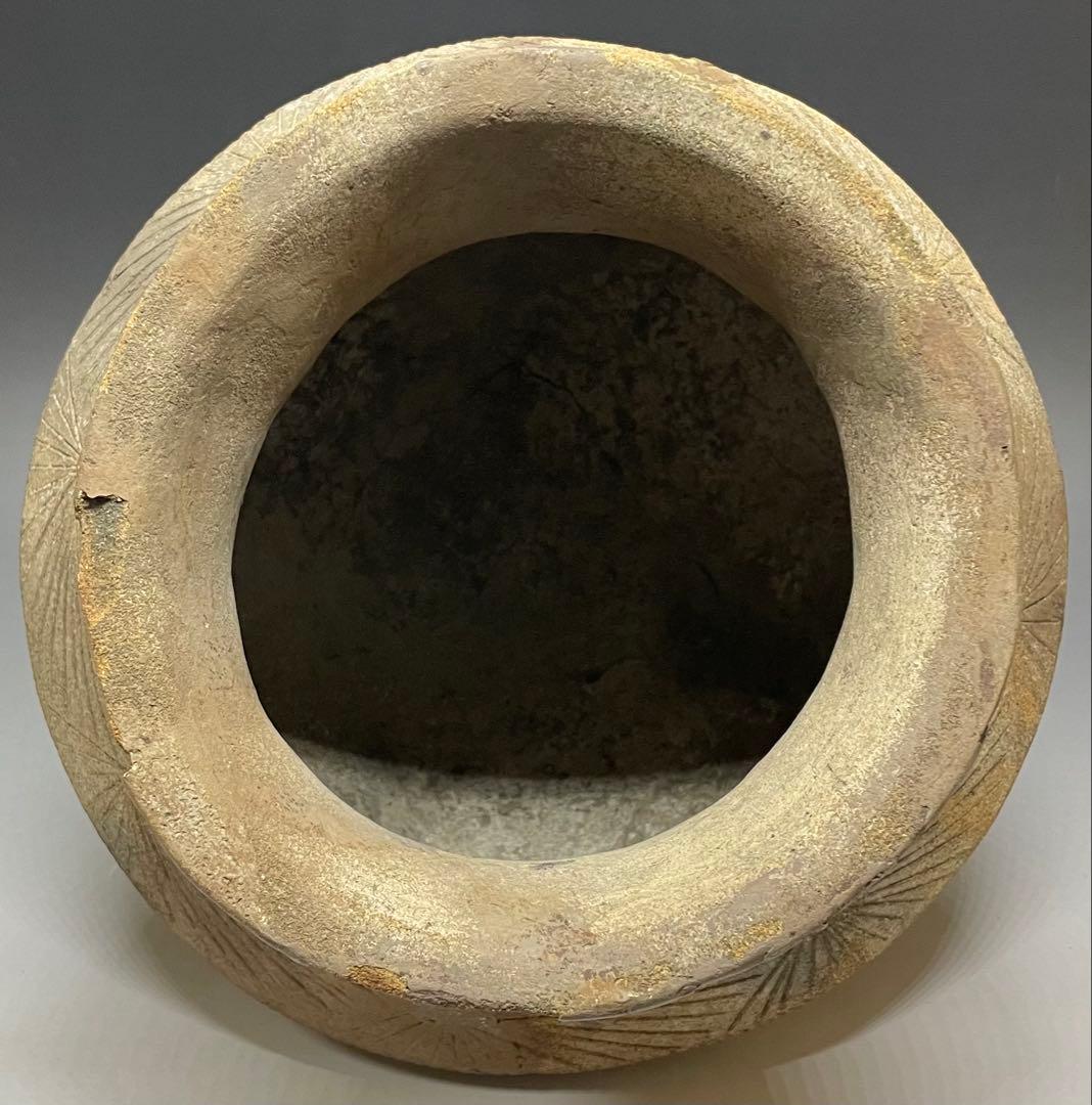 弥生時代 欠山式壺形土器 壺 出土 古墳 b 3937 - メルカリ