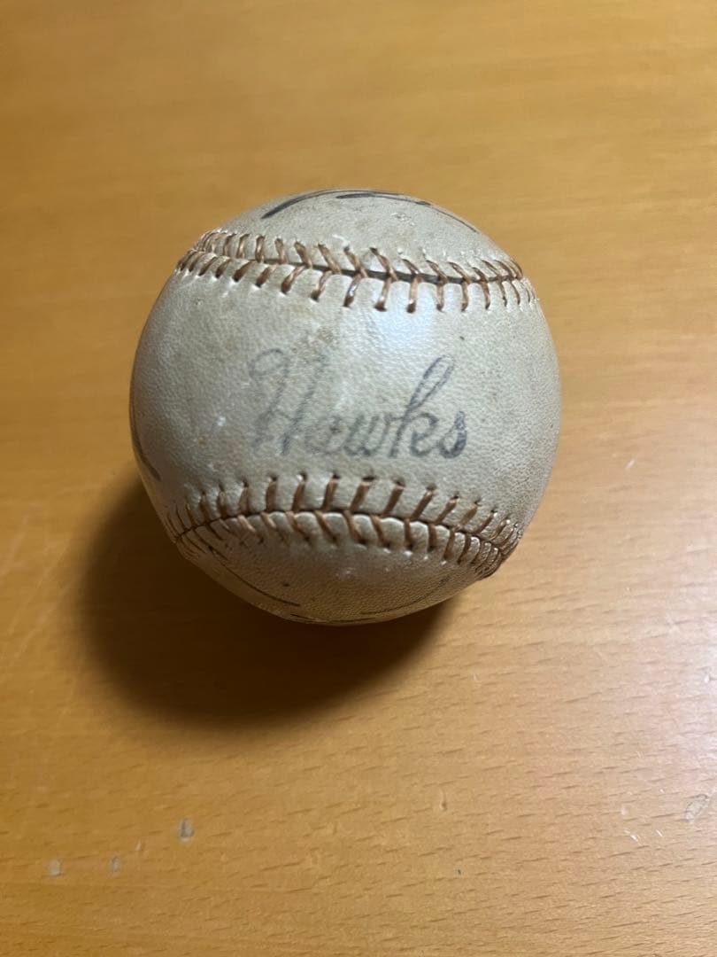 サイン入り野球ボール 野村克也 杉浦忠 鶴岡一人 広瀬叔功 南海ホークス