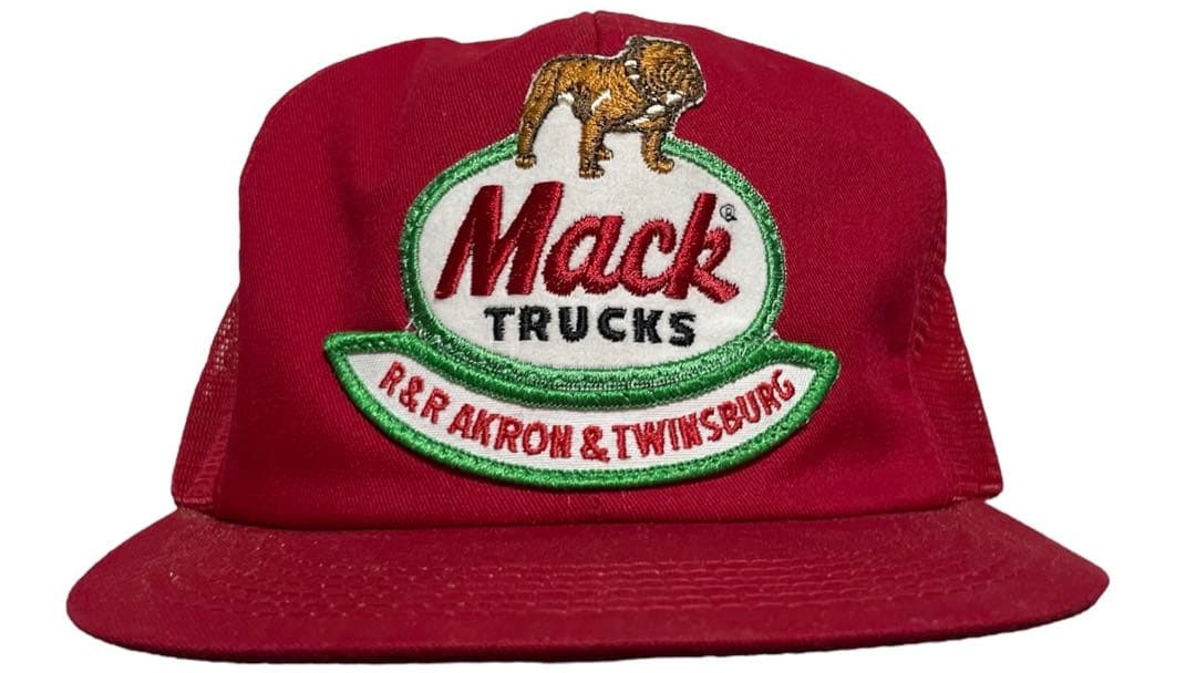 USA製 mack tracks マックトラック トラッカーキャップ ビンテージ