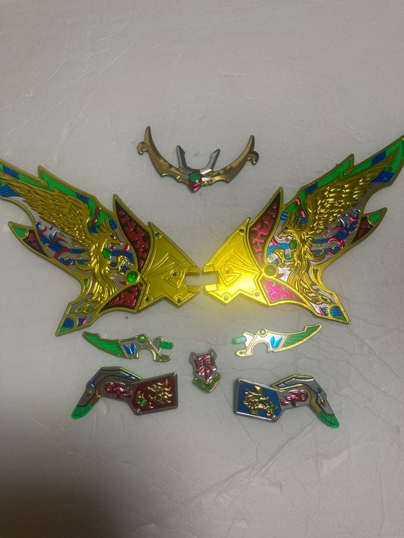 SDガンダムBB戦士 パーツセット　綺羅鋼　メッキ系パーツ　改造用　ジャンク