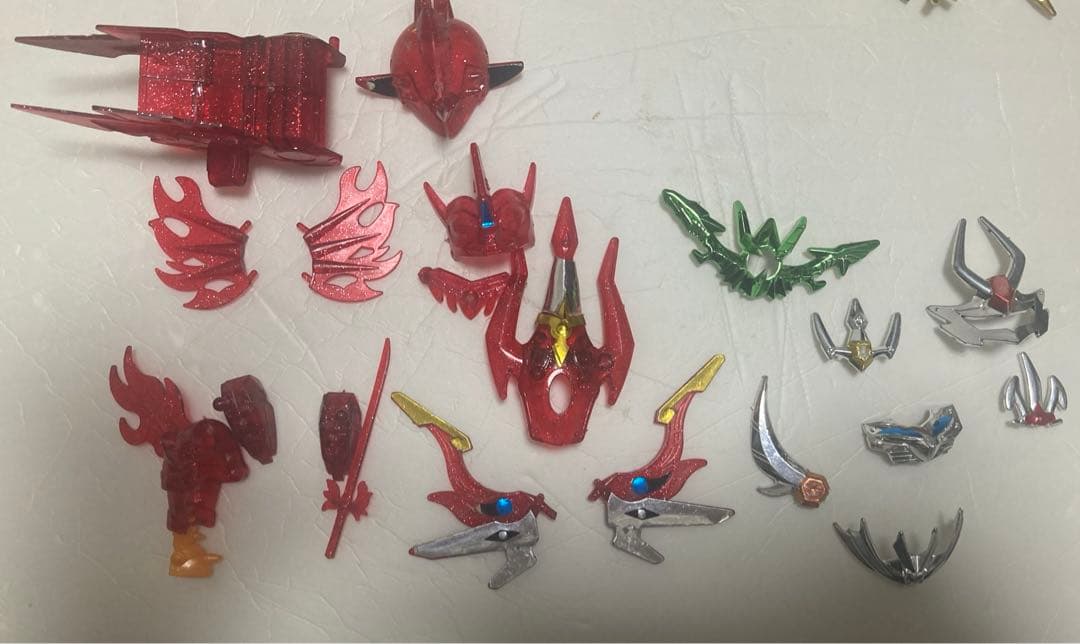 SDガンダムBB戦士 パーツセット　綺羅鋼　メッキ系パーツ　改造用　ジャンク