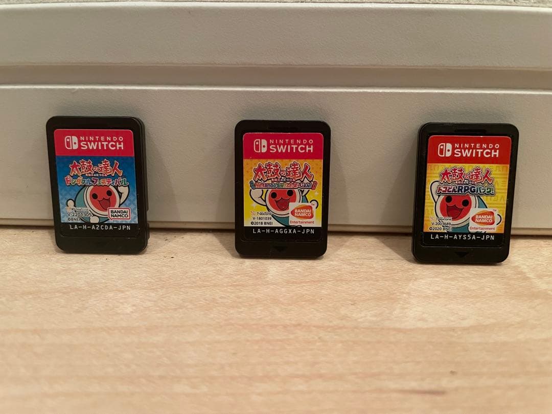 太鼓の達人 Nintendo Switch 3本セット