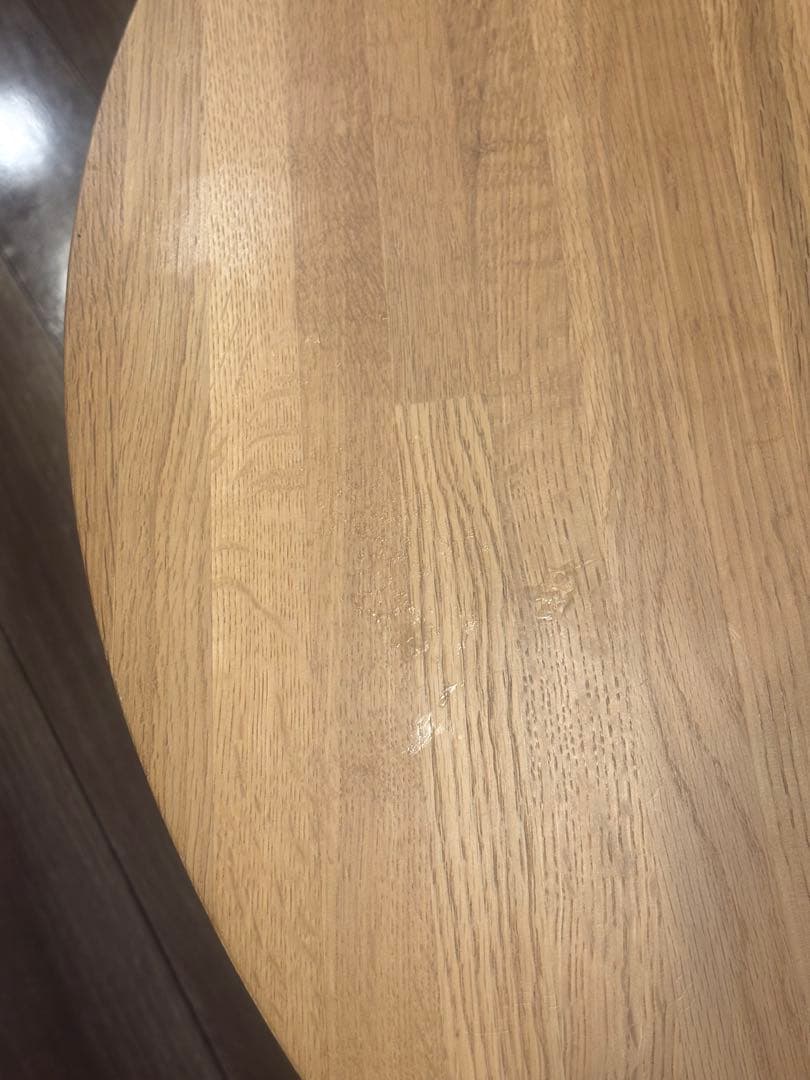 匠工芸 yamanami YT2 オーク材 円形 丸ダイニングテーブル