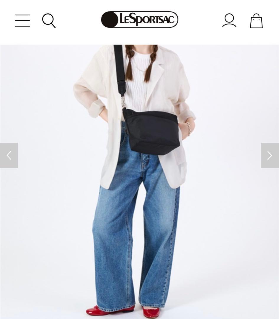 b*w様 レスポートサック　ショルダーバッグ　ブラック