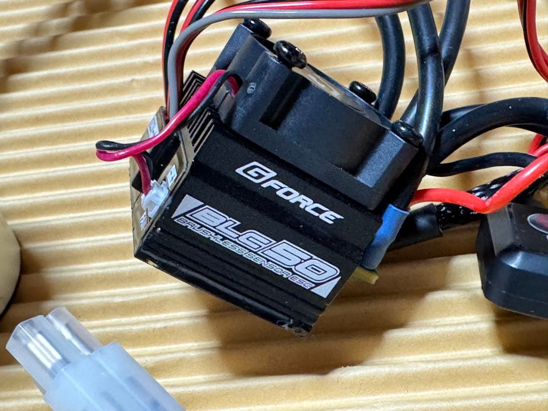 ジーフォースBLC50ブラシレスコンボ13.5Tセット・クーリングファン付属