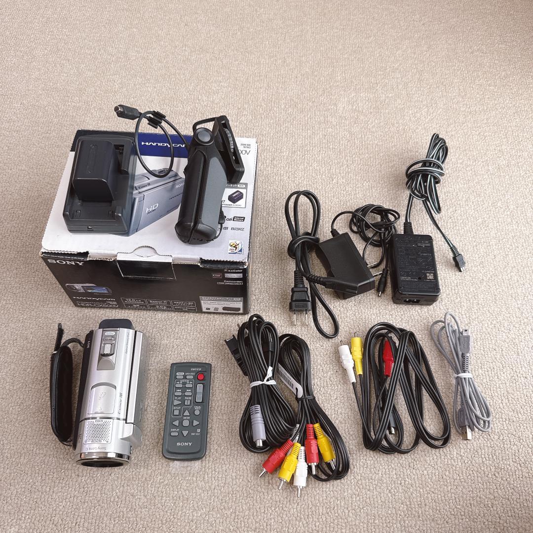 【美品】SONY HDR-CX500 ＋ シューティンググリップ
