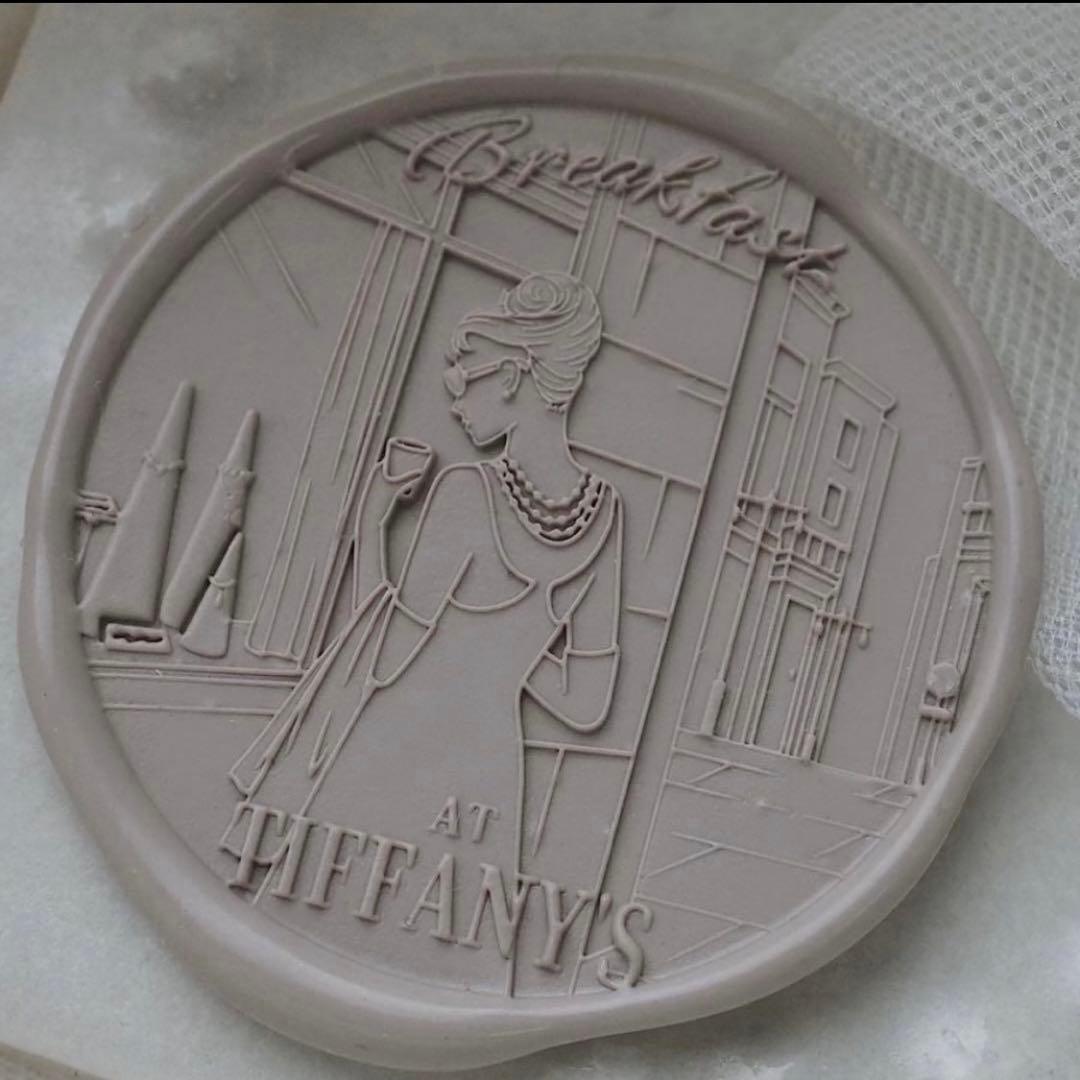 シーリングスタンプ用ワックス シリコンモールドアジサイ型