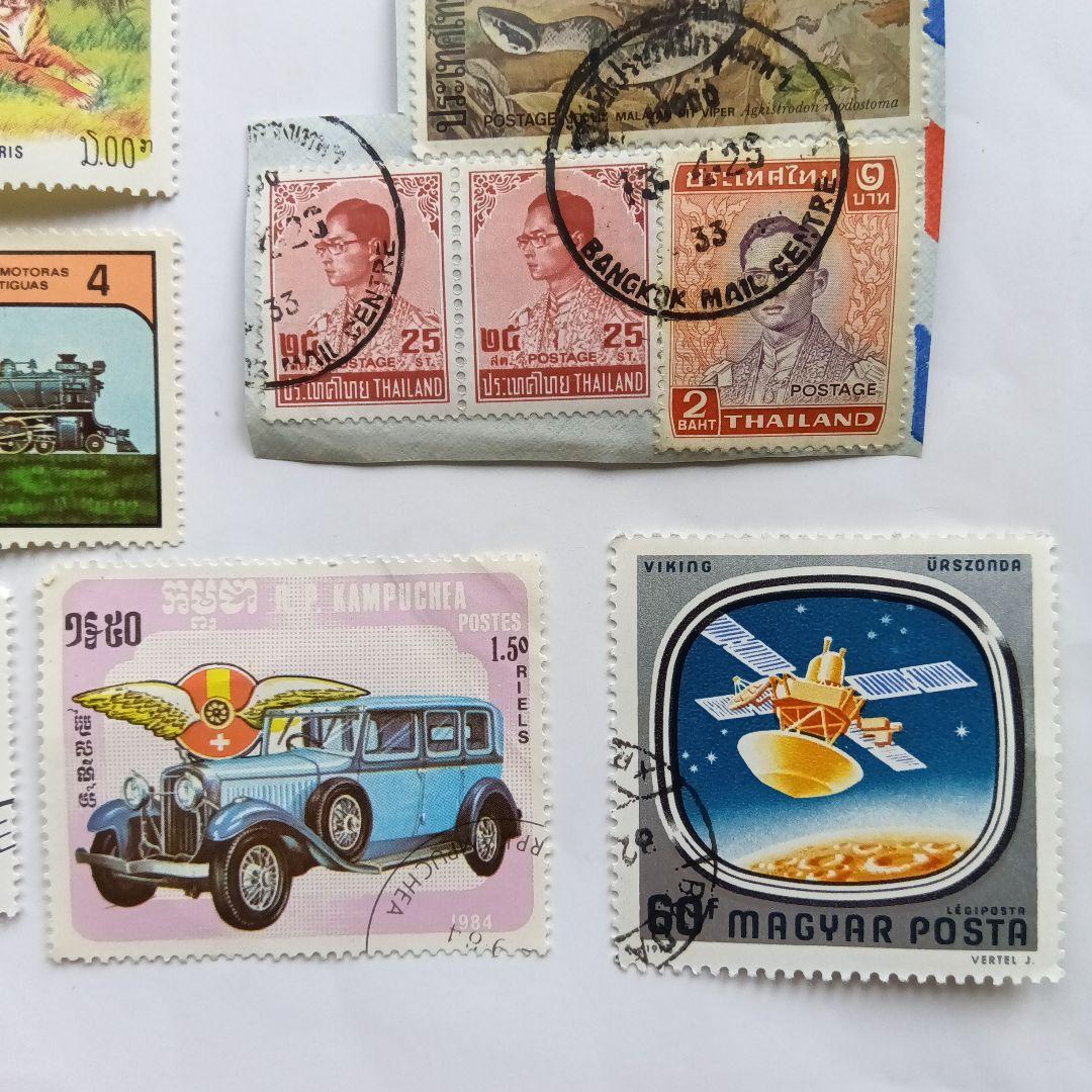 使用済切手コレクション（海外から…) - メルカリ