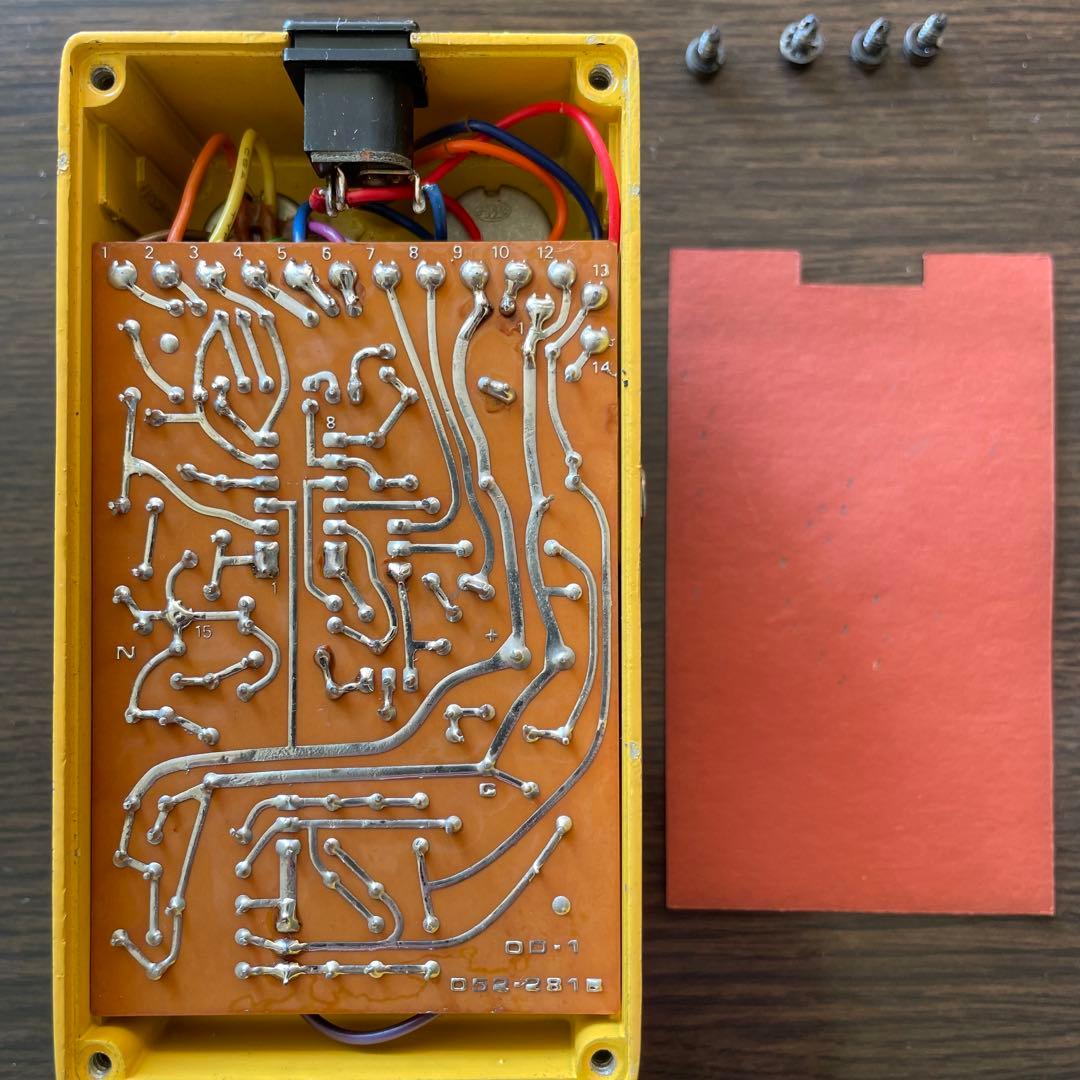 BOSS Over Drive OD-1 美品　1979年 銀ネジ　レイセオン