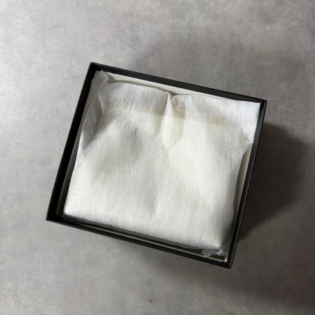 新品未使用✨北欧暮らしの道具店 がま口 本革 ミニウォレット アイボリー