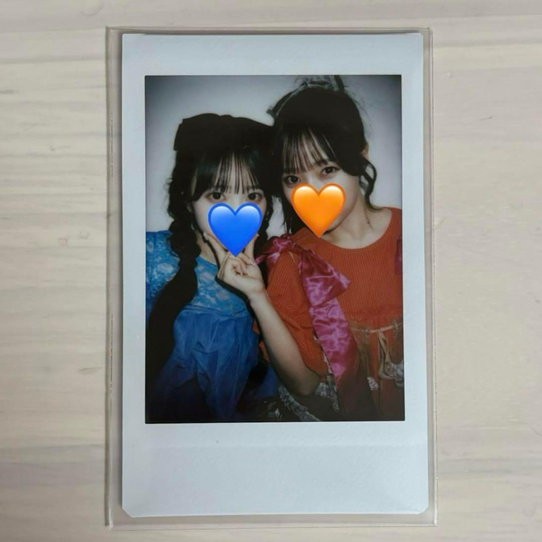 川本笑瑠 増田彩乃 ペアチェキ 楽天ブックスくじ CUTIE STREET】増田