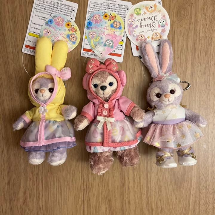 ディズニーシー ダッフィー、シェリーメイ、ステラルー 6点セット 公式