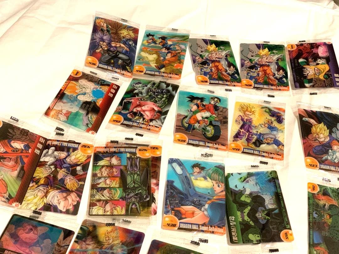 ドラゴンボール ウエハース カード クリアと3D