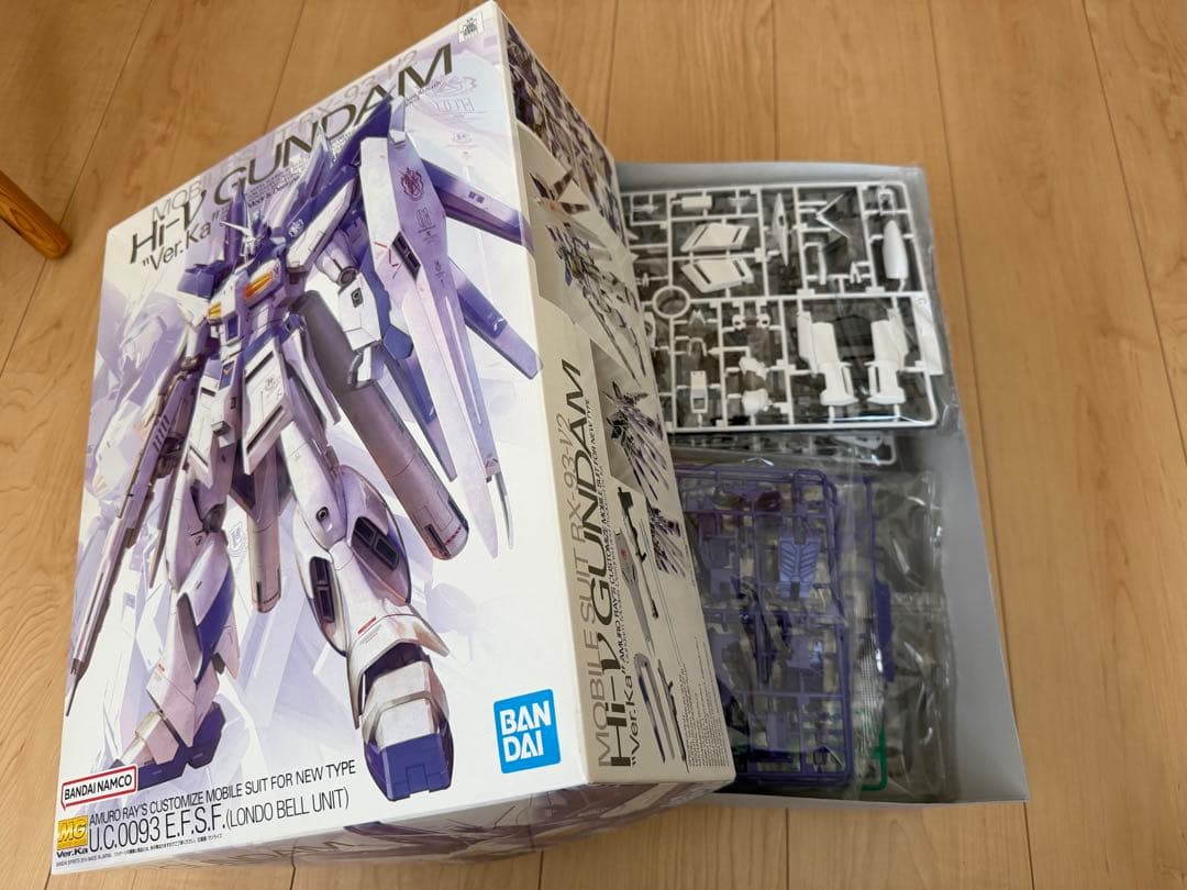 【未組立】MG Hi-v ガンダム Ver.Ka