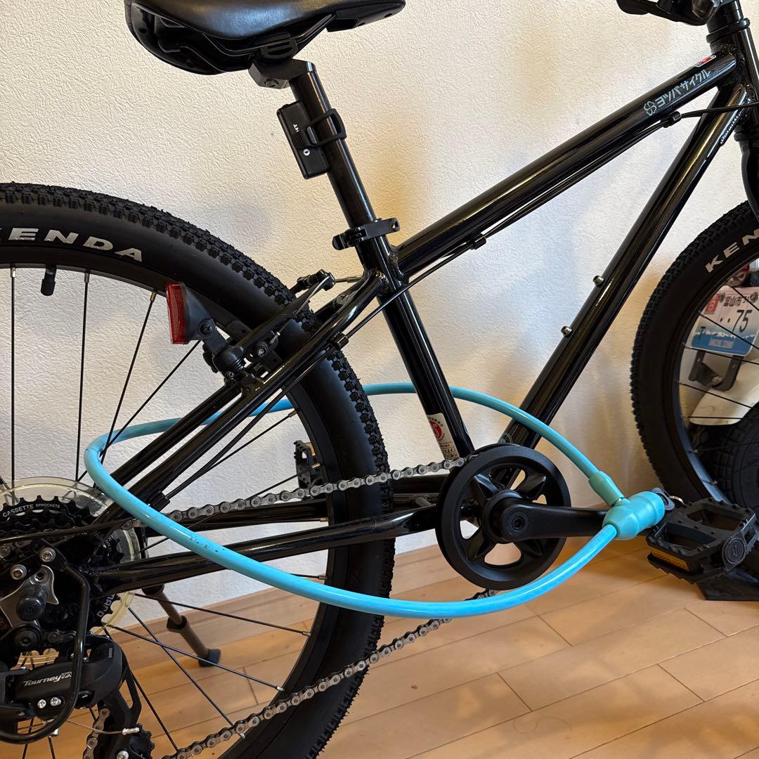 値下げしました！ヨツバサイクル　マウンテンバイク　 24インチ　3回使用　美品