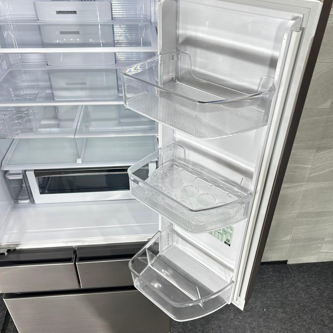HITACHI 冷蔵庫 大型 485L 6ドア 清掃済み 2022年 d5028