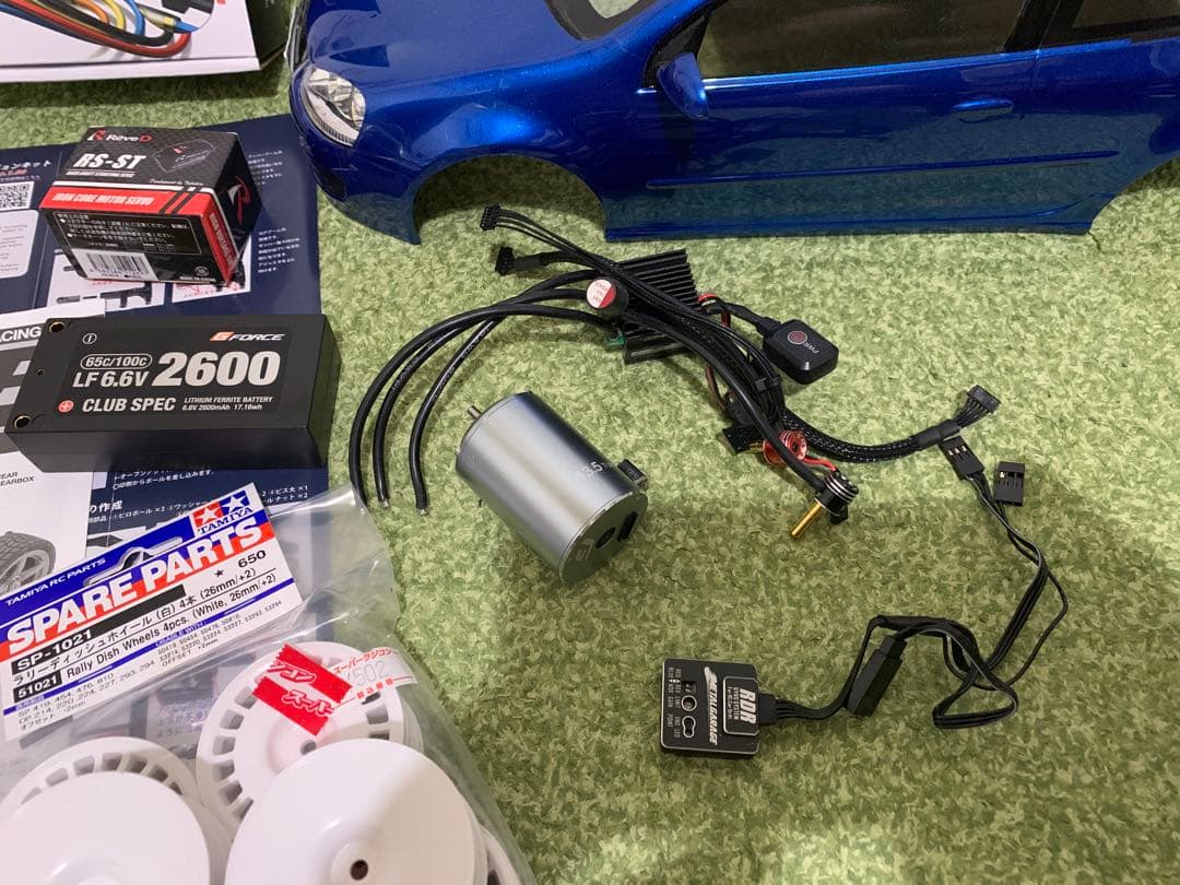 アンツ　8/1 12:00まで★TT-01 カーボンシャーシ&MRCコンバ