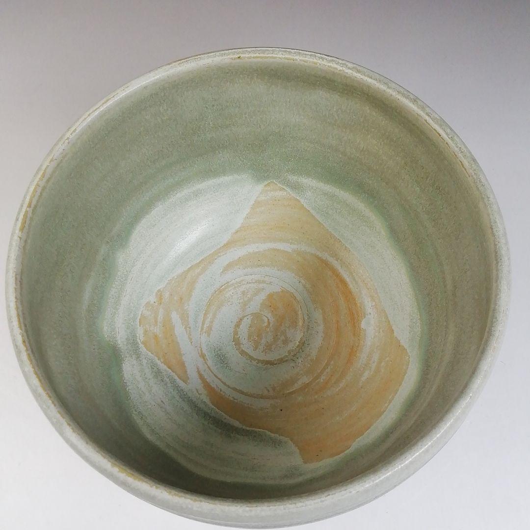 T705 茶碗 『象牙色釉 茶碗』『九谷焼』『伊豆蔵寿郎 造』共箱