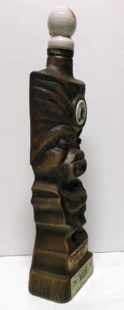 ☆Tiki ティキ デカンター Jim Beam ハワイアン オープン ボトル