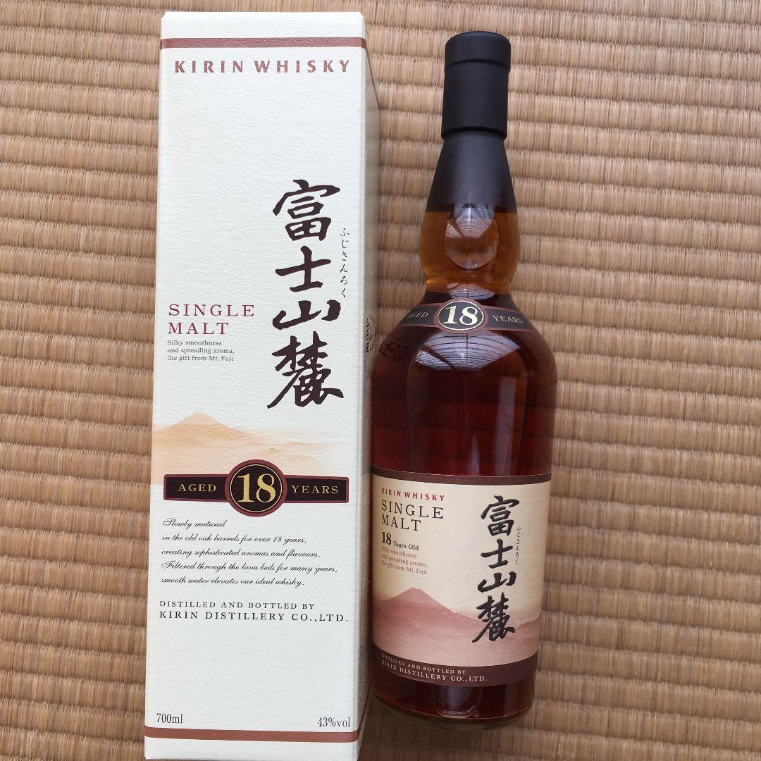 キリン　富士山麓シングルモルト18年　43度　700ml 楽天市場】富士山麓18年 43度 700ml （専用BOX入） : 中央酒販