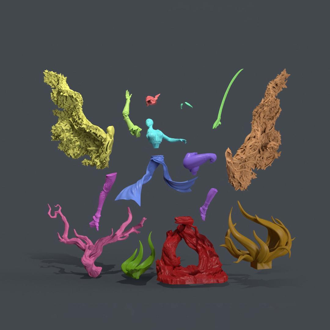 35CM 未塗装 未組立 フィギュア ガレージキット 【 エルデンリング 】