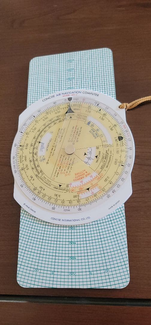 CONCISE FLIGHT COMPUTER（航法計算盤） AN-2