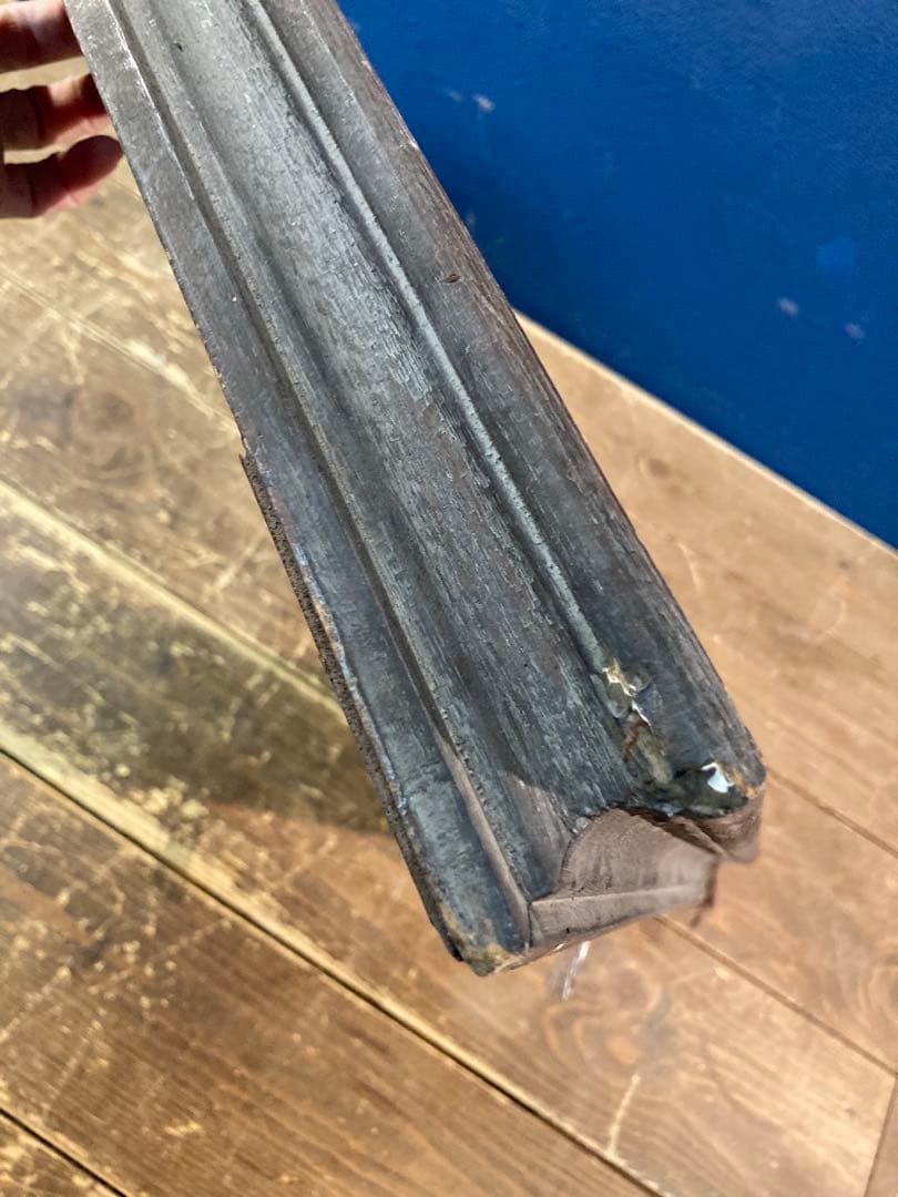 D 額縁　アート　アンティーク調　ヴィンテージ　木製　木枠　ブラウン　茶系