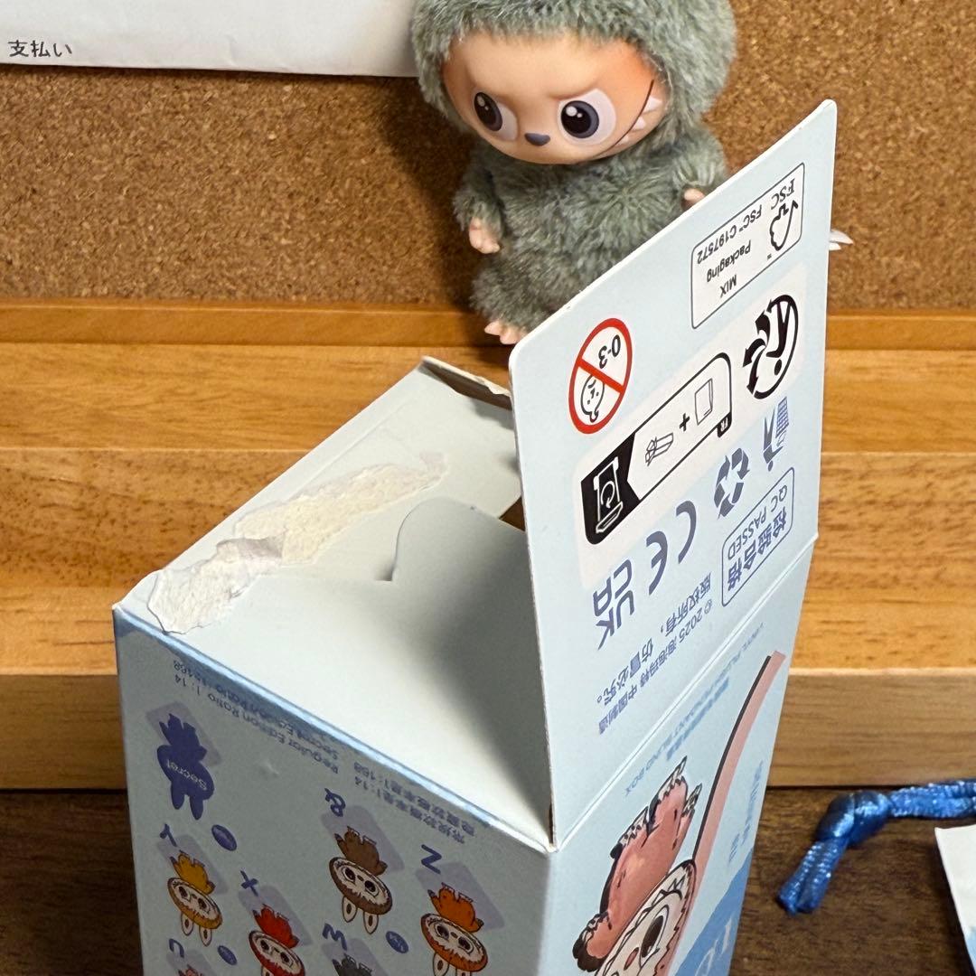 完全正規品 ラブブ ぬいぐるみペンダント （ ! ）シークレット 箱裏開け