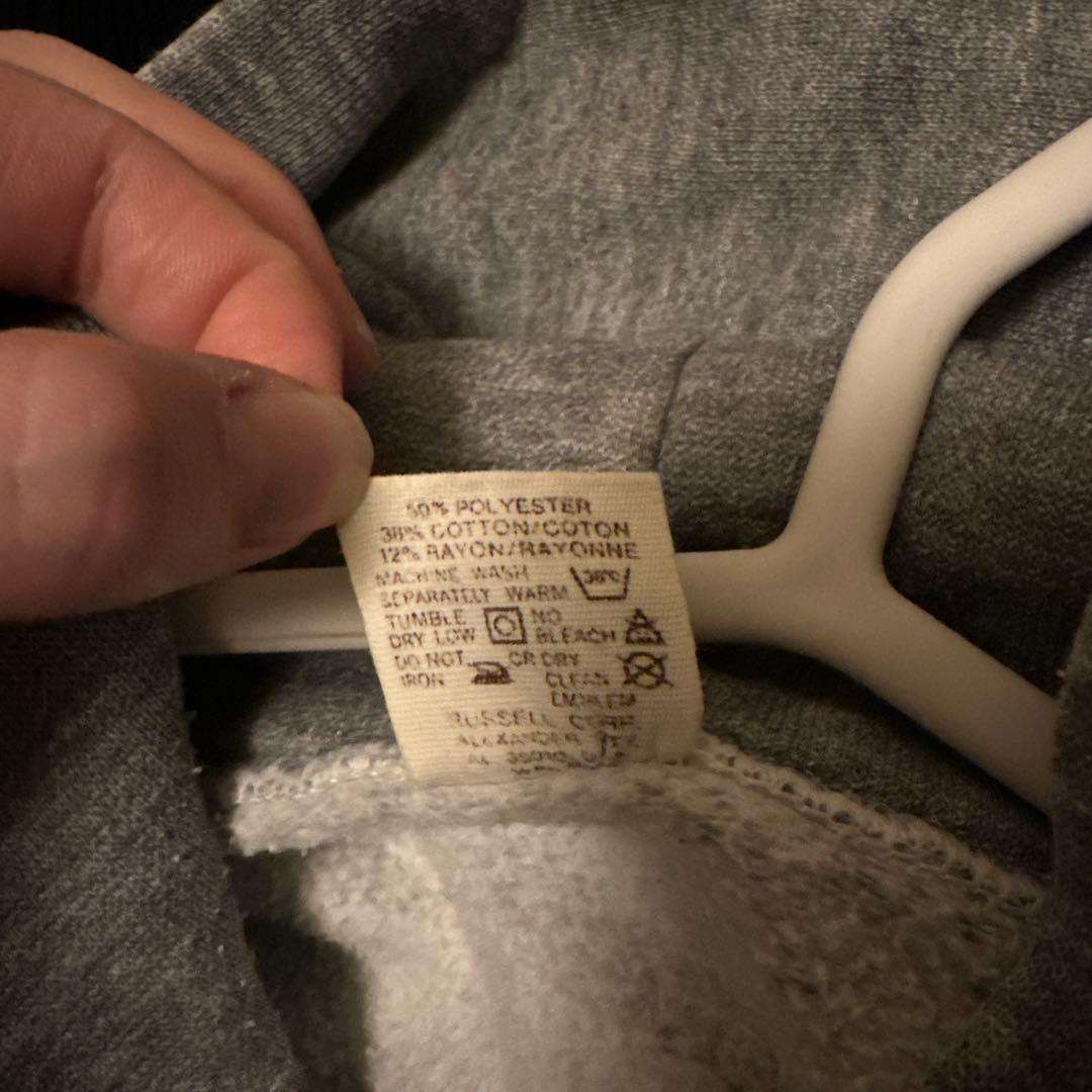 90s Harley-Davidson パーカーRUSSELL製 USA 古着