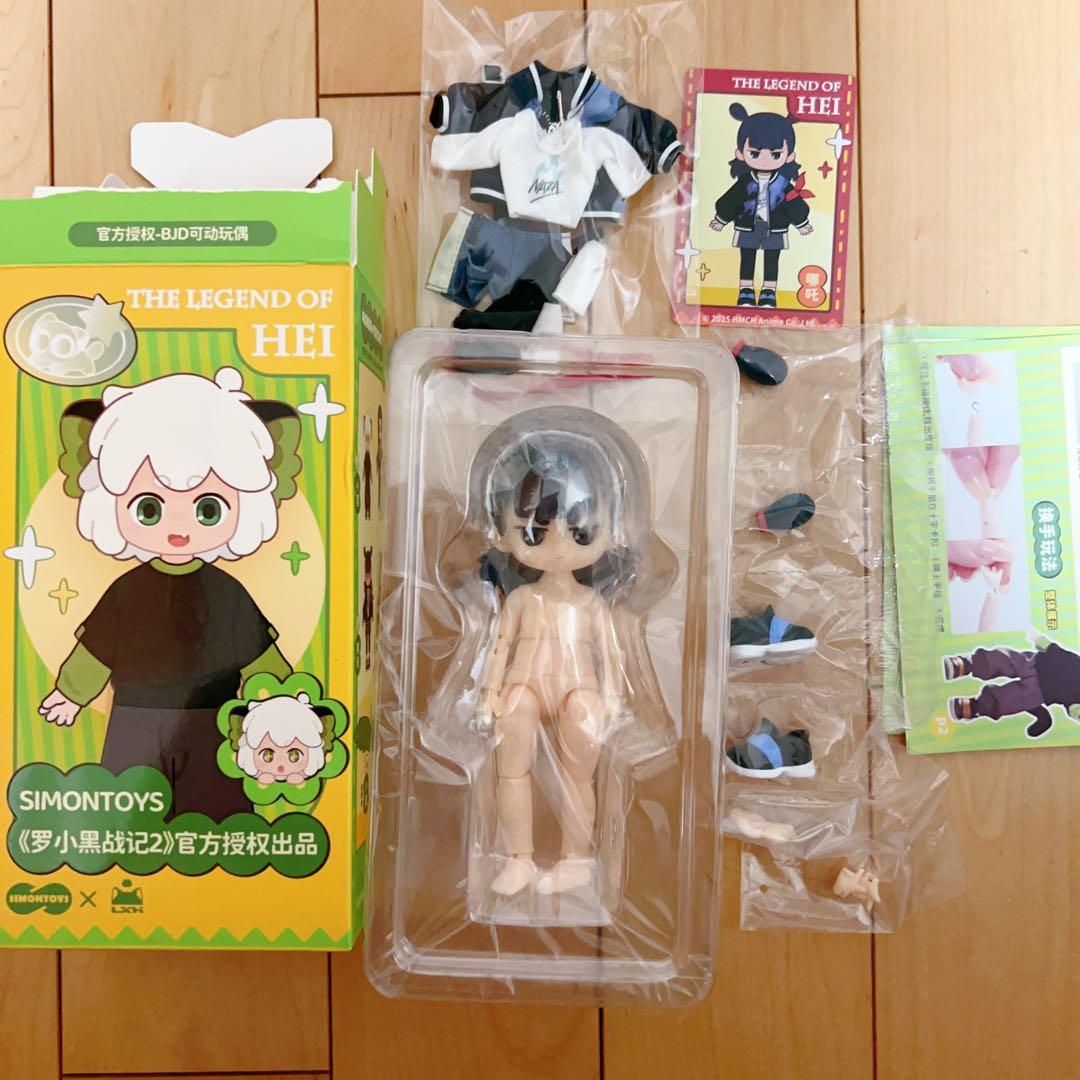 新品 SIMONTOYS 羅小黒戦記 ブラインドドール ロシャオヘイセンキ 哪吒