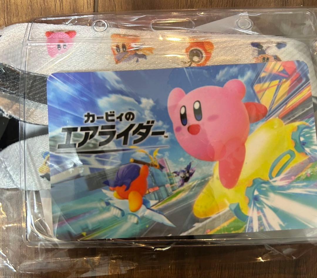 新品未開封カービィのエアライダー ぬいぐるみ/2種類セット+ネックストラップ×2