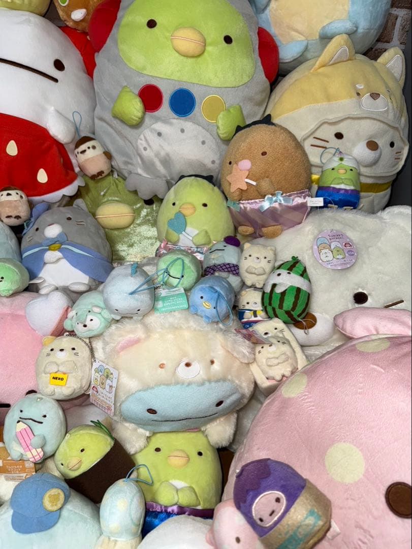 すみっコぐらし　ぬいぐるみセット70点 まとめて売り