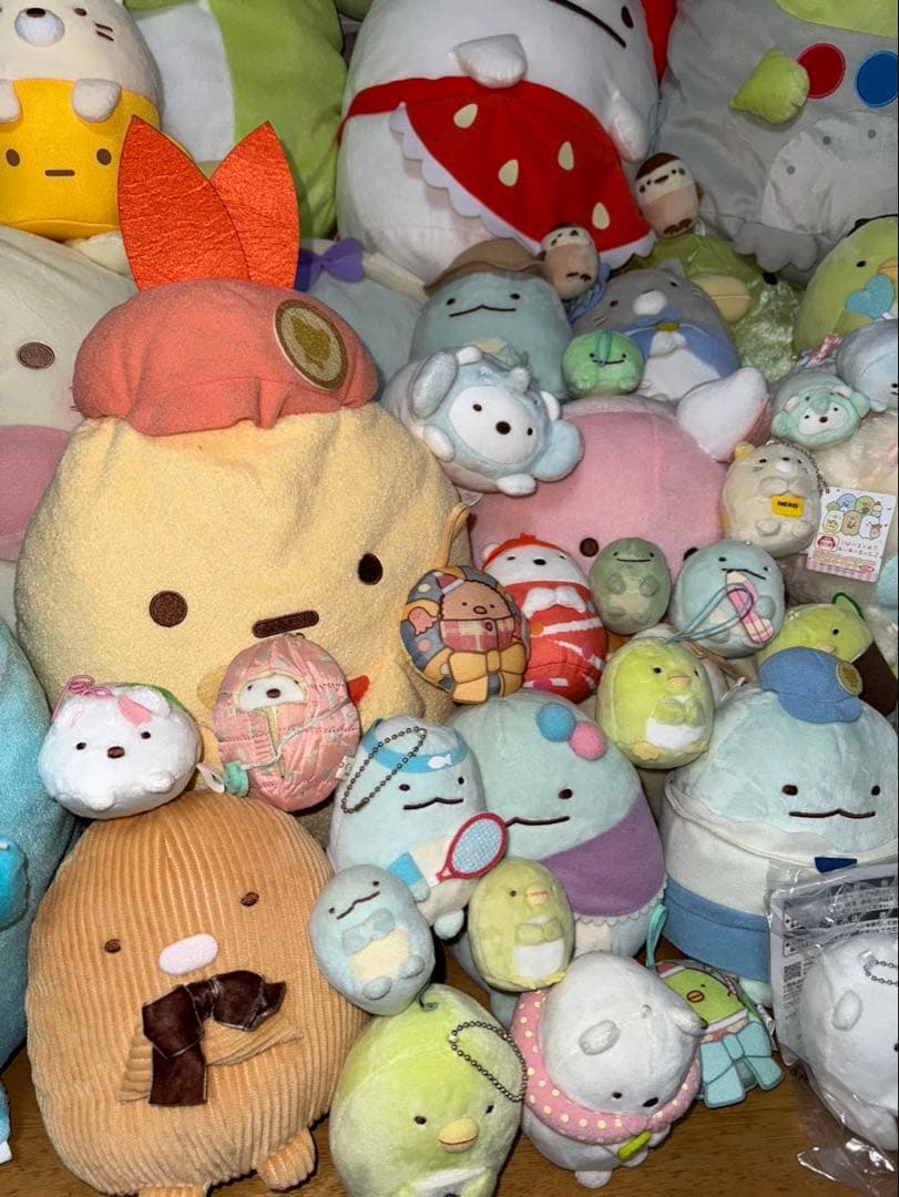 すみっコぐらし　ぬいぐるみセット70点 まとめて売り