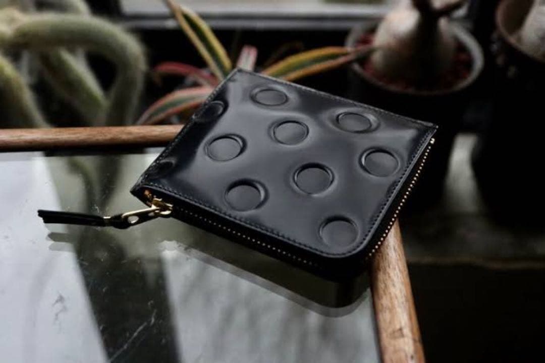 COMME des GARCONS コムデ ギャルソン ドット L字 ウォレット