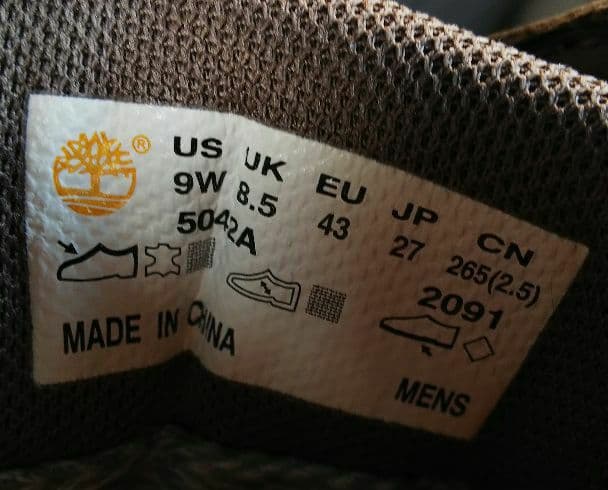 Timberlandティンバーランドゴアテックスモックトゥヌバックレザー9W