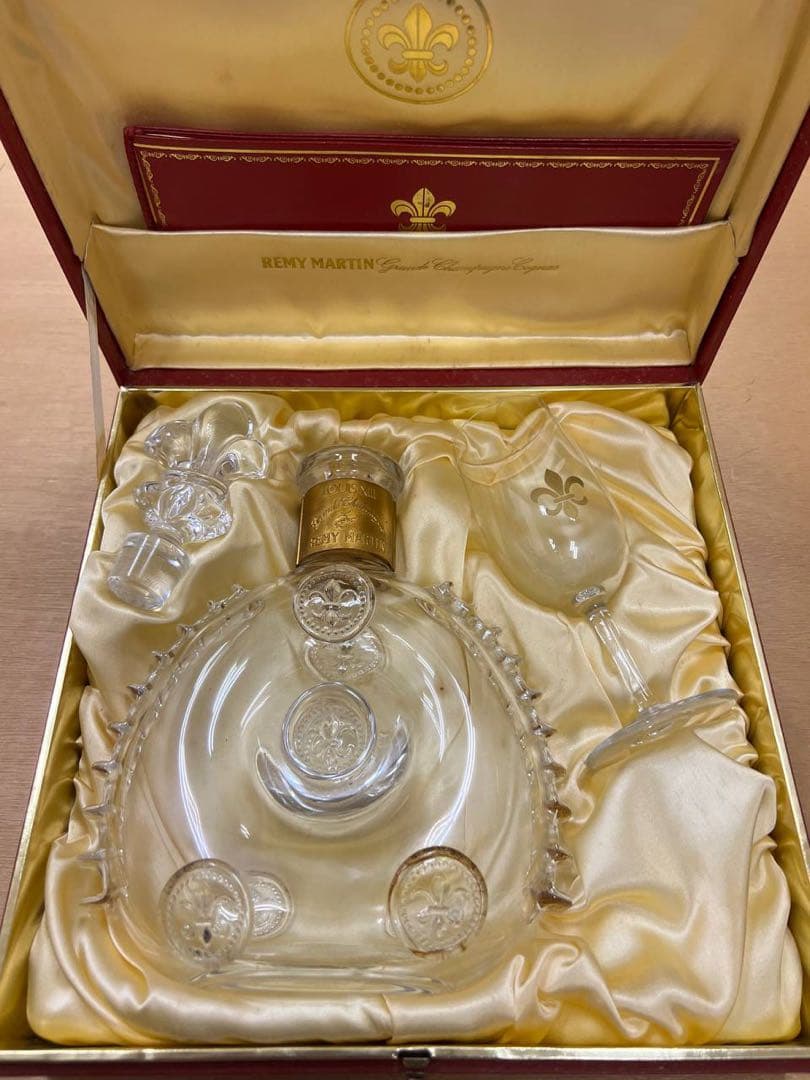 Baccarat バカラ　レミーマルタン　ルイ13世　空瓶　箱付き　グラス付 楽天市場】【中古】空ボトル BACCARAT レミーマルタン ルイ13世 バカラ