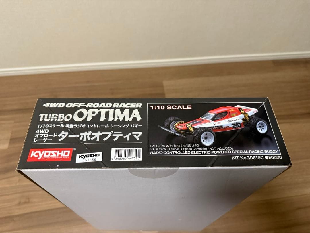 ☆値下げkyosho 京商ターボオプティマ新品/未使用 別売ブラック