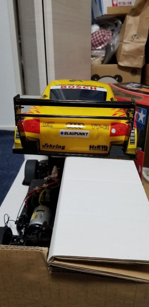 ラジコン、田宮、XB-PRO、シリーズ、DTM、アウディTTR、新品