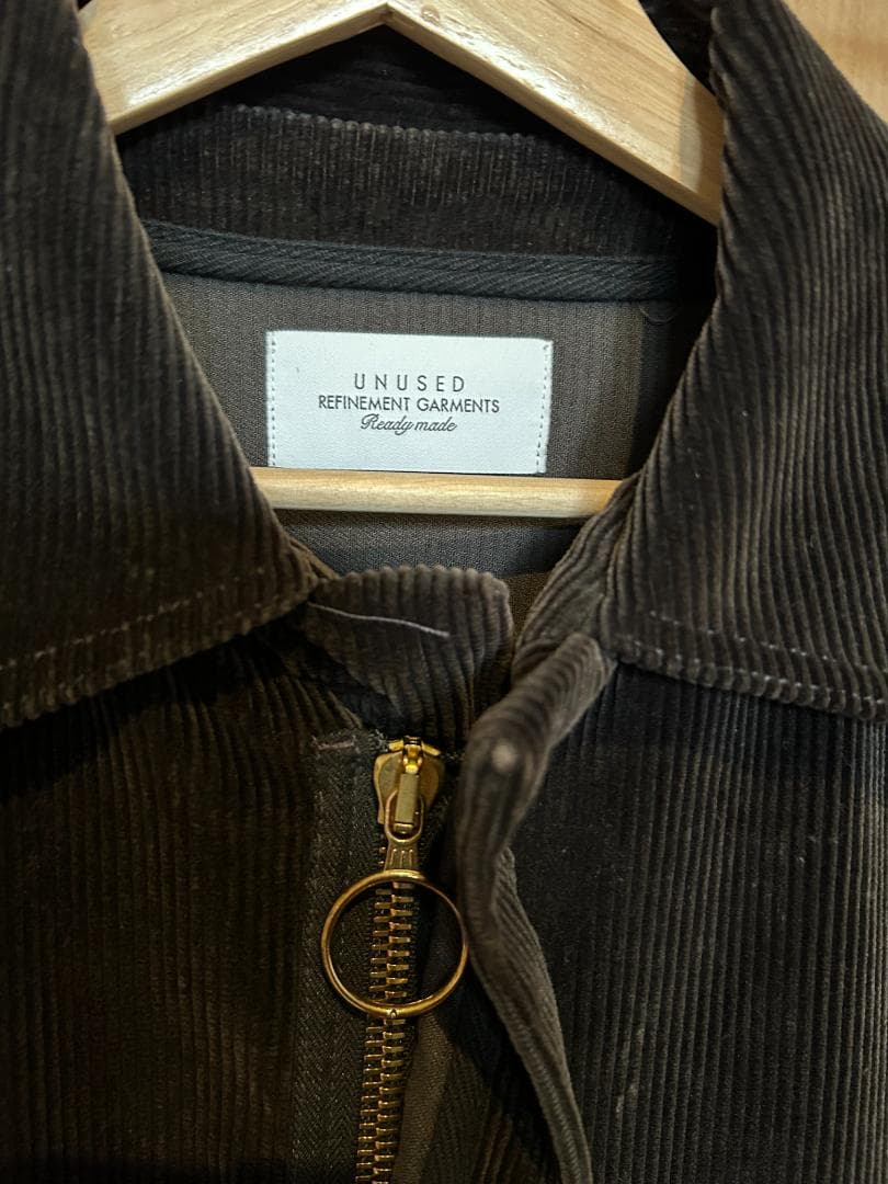 UNUSED アンユーズド Corduroy Jacket Black