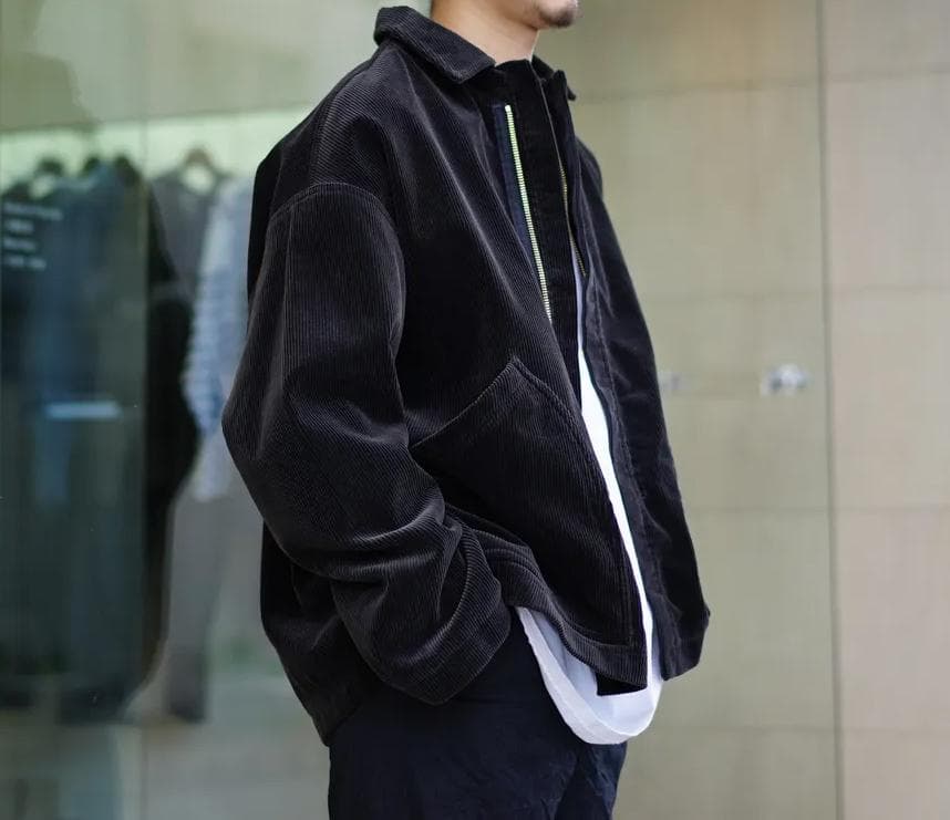 UNUSED アンユーズド Corduroy Jacket Black