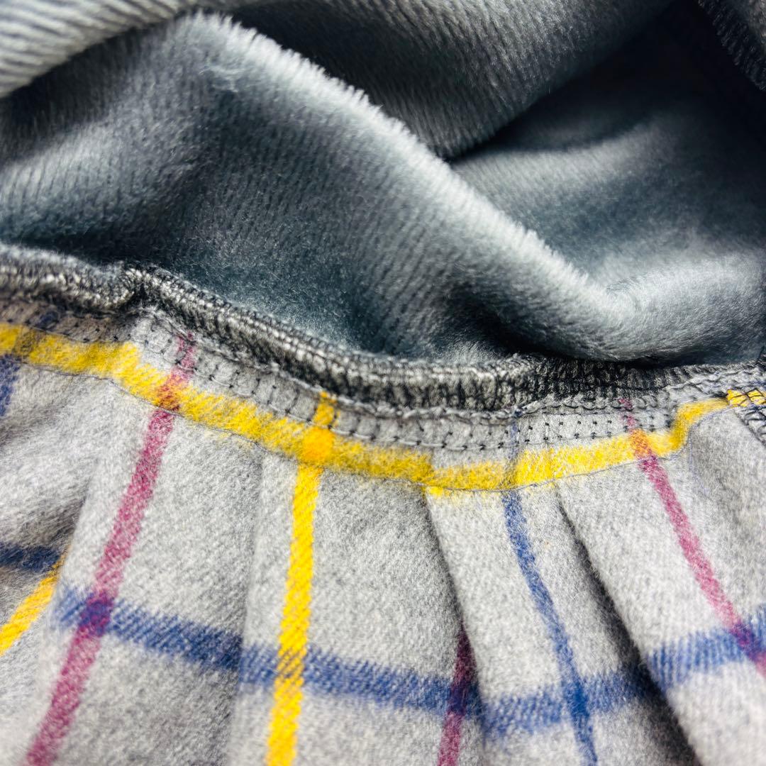 オーダーページ】 犬服 ボンバーヒートのツーピース グレーチェック