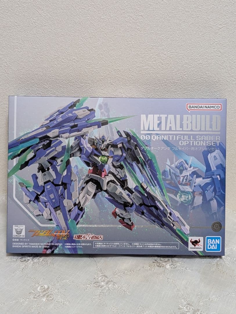 新品未開封★メタルビルド　ダブルオークアンタ　フルセイバー
