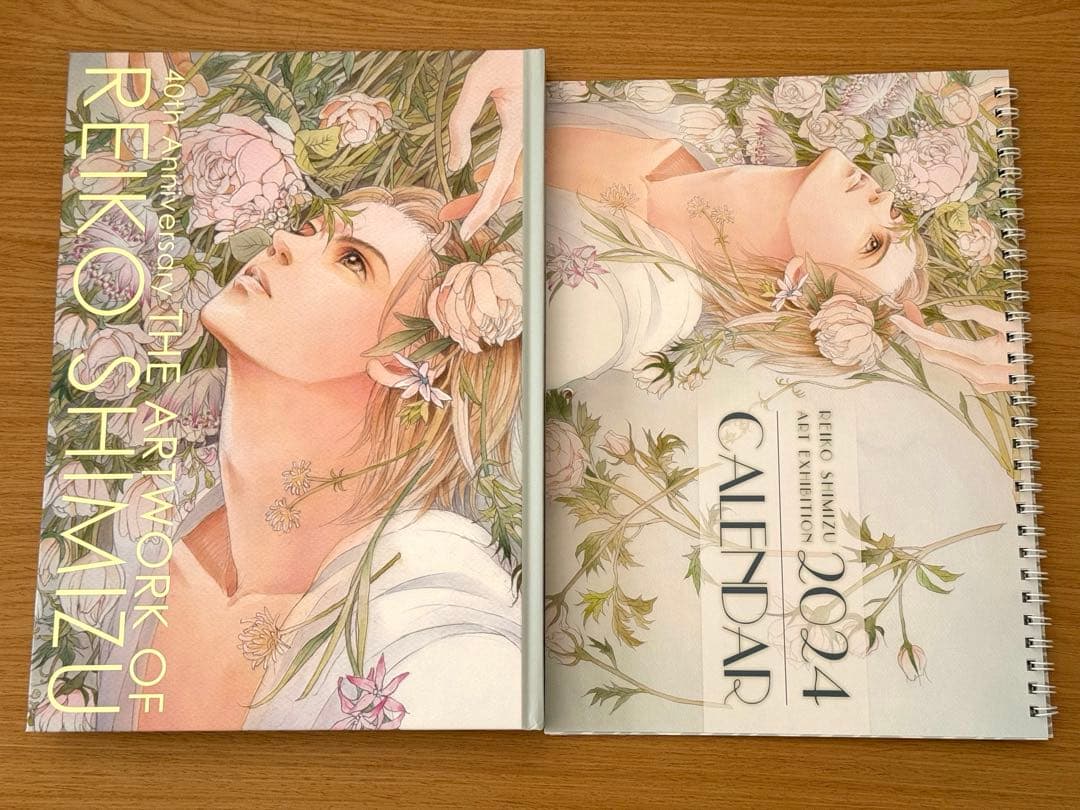 清水玲子 原画展 図録 2024年カレンダー 付き 清水玲子原画展】ポスト