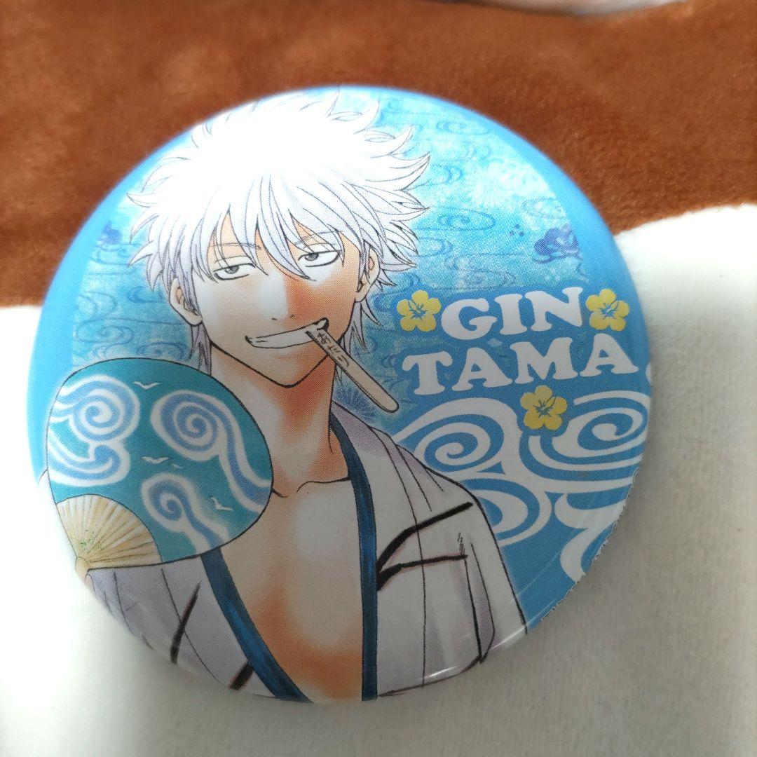 銀魂 銀時 缶バッジ 沖縄 ジャンプステーション ジャンショ 限定品