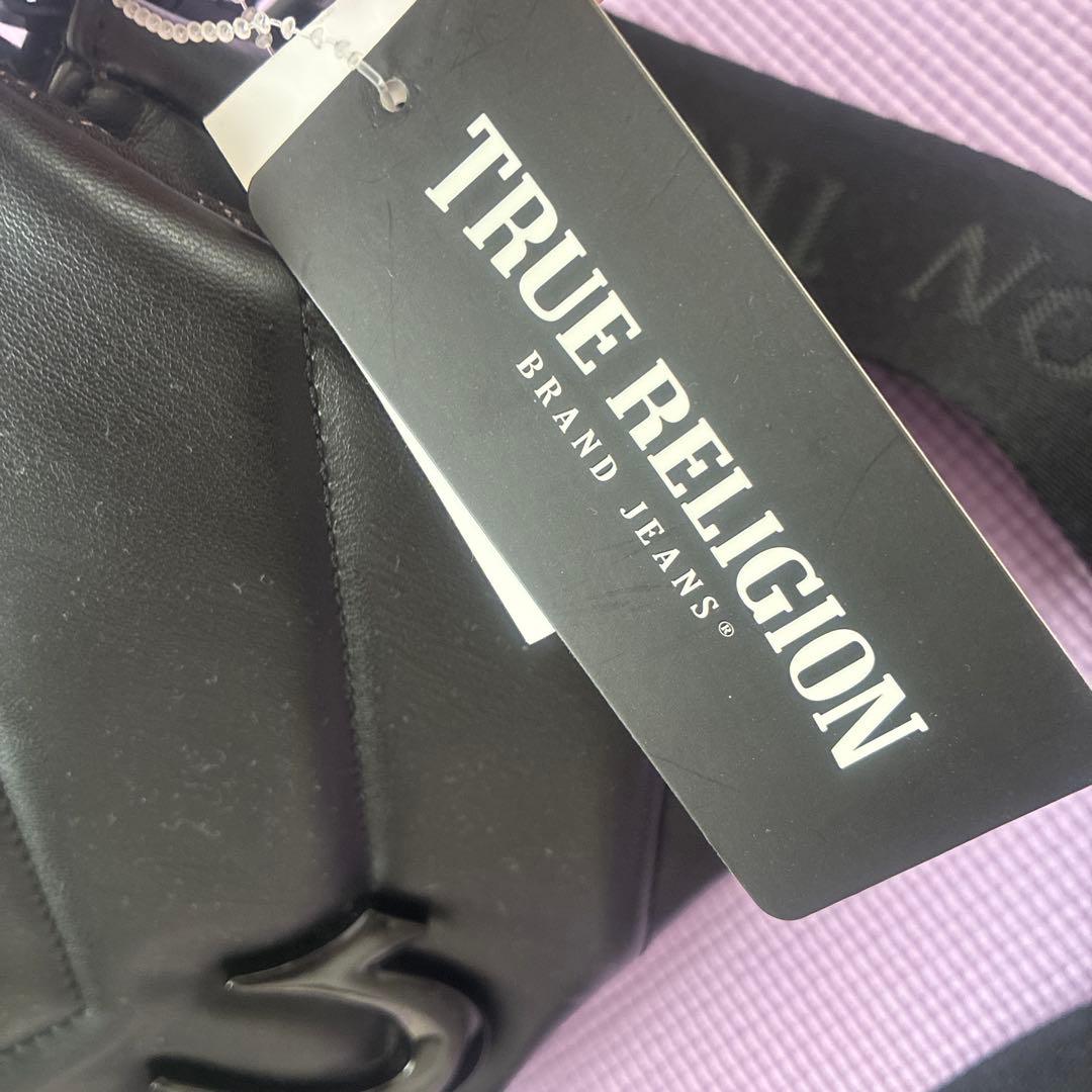 TRUE RELIGION ショルダーバッグ　BLACK