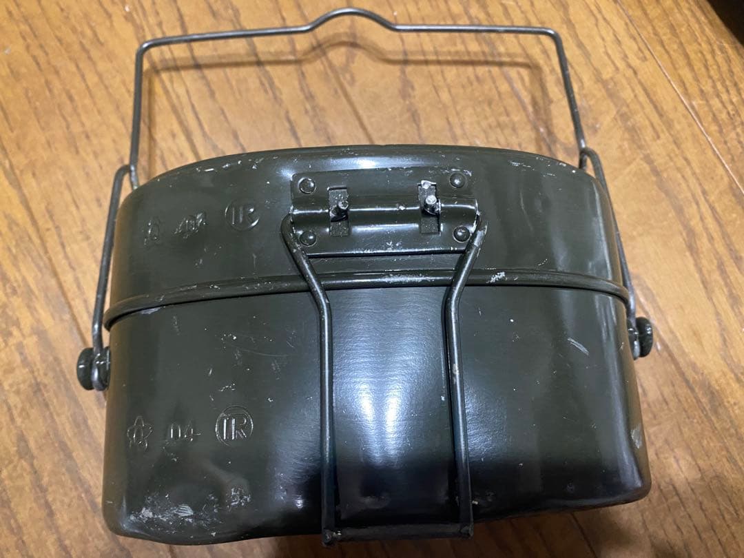 自衛隊 戦闘飯盒2型 戦闘飯盒2型 再生産版 シルバー（防衛省自衛隊仕様完全復刻、正式名称