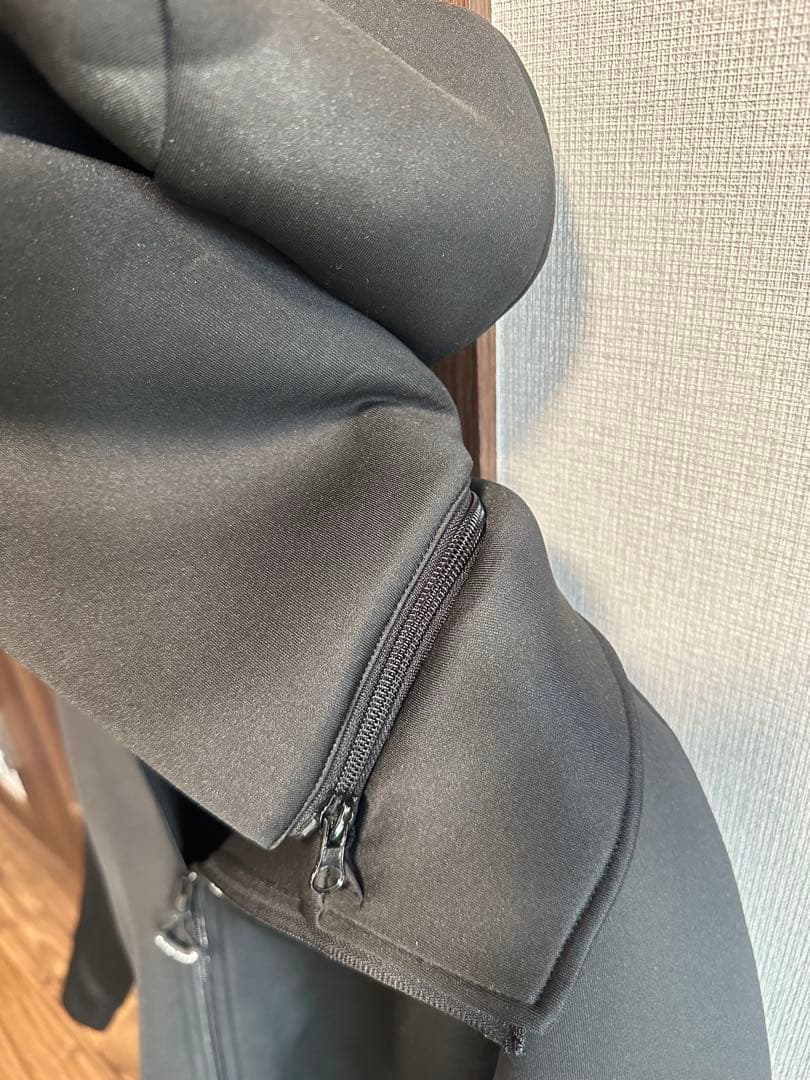 muta MARINEボンディングダブルジッパーパーカー