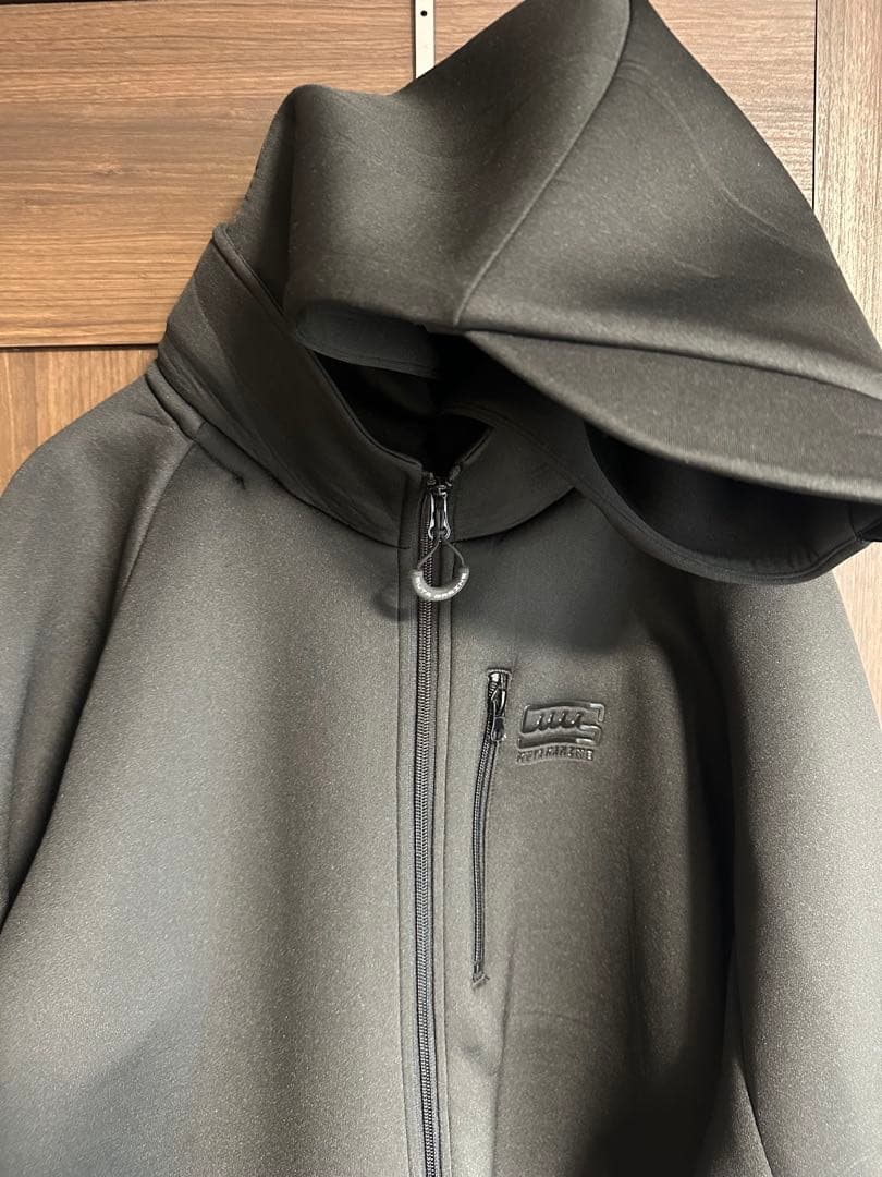 muta MARINEボンディングダブルジッパーパーカー