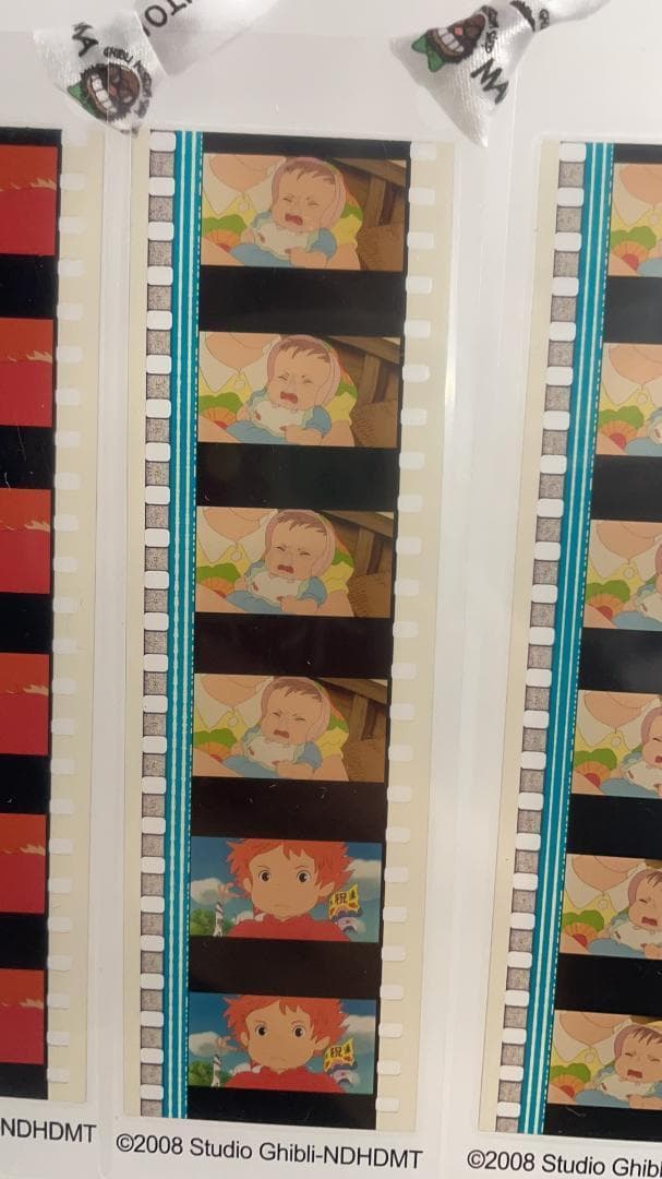 6 / 6 ジブリ【 崖の上のポニョ】 フィルムブックマーカー 5